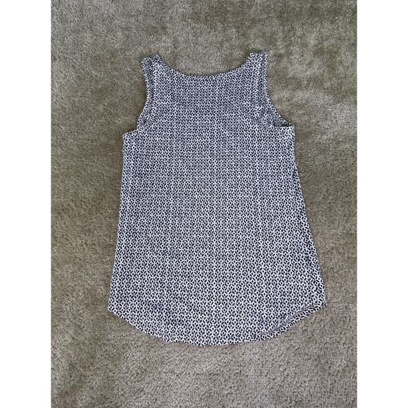 Ann Taylor Loft Tank Top Womens Size Small Geometric Print Casual D929 - Picture 2 of 7
